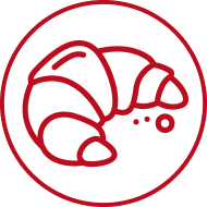 Croissants, viennoiseries et pains au chocolat
