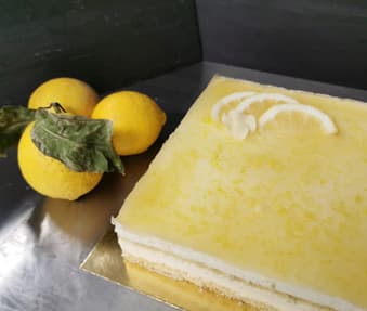 Bavarois au citron sur commande